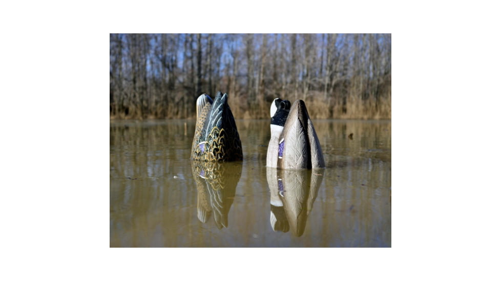 Higdon Outdoors Magnum Duck Butt Mallard Pack, Multi Color, Foam Filled, 2 Pack, 17034