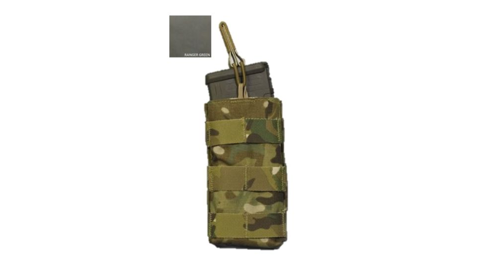 High Ground Gear 5.56 Low Profile Mag Pouch, Single, Ranger Green, HG-7000-5