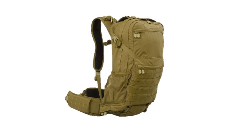 High Ground Gear HG 3 Day Pack JTAC with SM/MD Waist Belt, Coyote, S/M, HG-8363-4