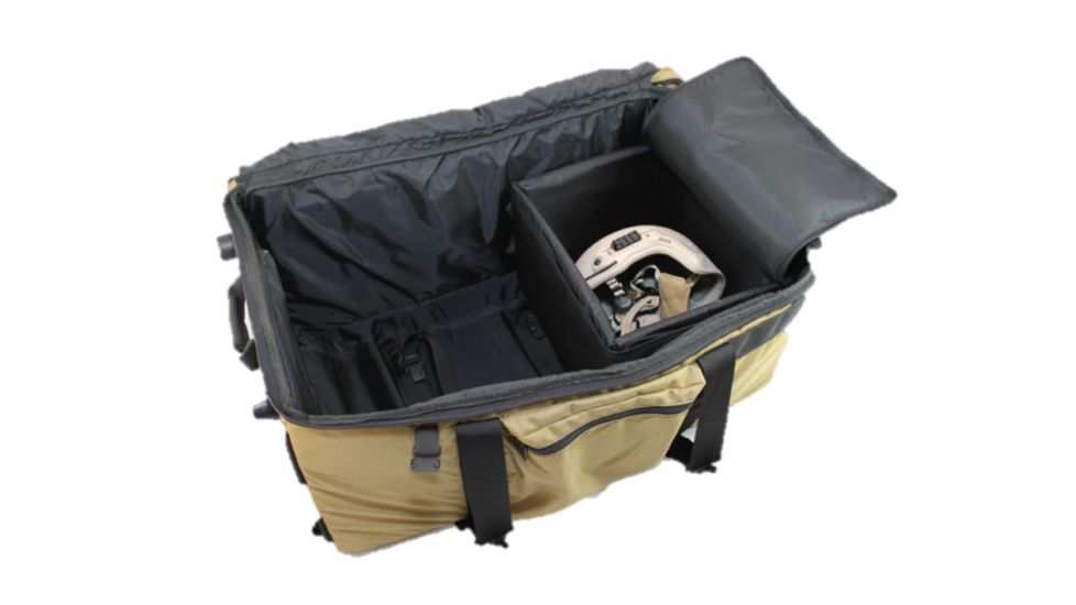 High Ground Gear HG Rolling Deployment Kit, 31.25in Lx17.5in Wx14.25in H, Coyote, HG-8928-4