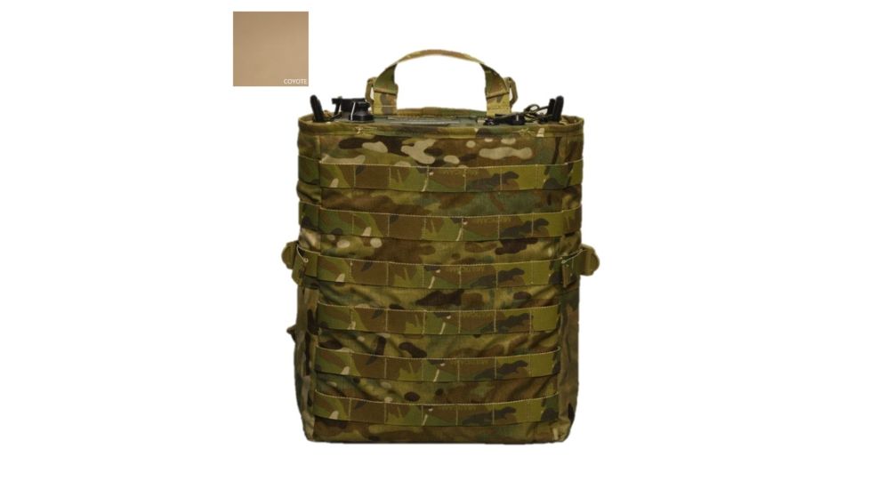 High Ground Gear Instant-Access 117F Foxtrot Radio Pouch, Coyote, HG-8062-4