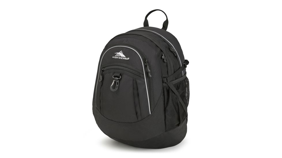 High Sierra Fatboy Backpack, Black, 19.5inx 13.0inx 7.0in, 64020-1041
