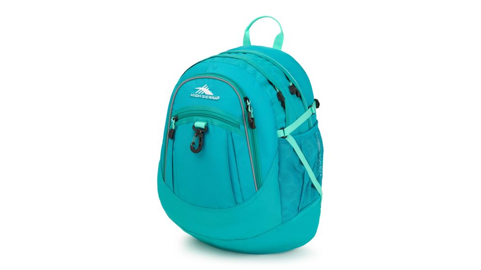 High Sierra Fatboy Backpack, Turquoise/Aquamarine, 19.5inx 13.0inx 7.0in, 64020-6808
