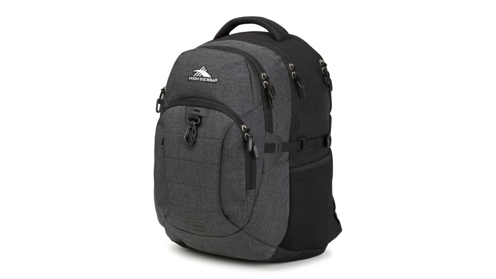 High Sierra Jarvis Laptop Backpack, Black, 19.5inx 14inx 10in, 105182-1041