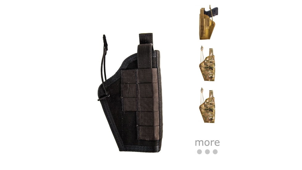 High Speed Gear Ambidextrous Nylon Holster, Black, Coyote Brown, MultiCam, MultiCam BK, Olive Drab, Wolf Gray