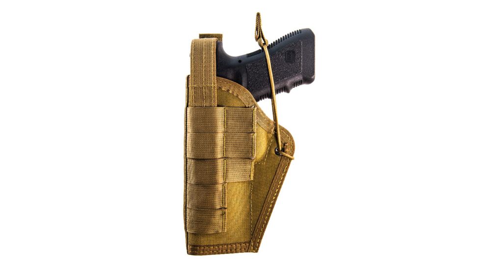 High Speed Gear Nylon Drop Leg Holster, Ambidextrous, Coyote Brown, 60UA01CB