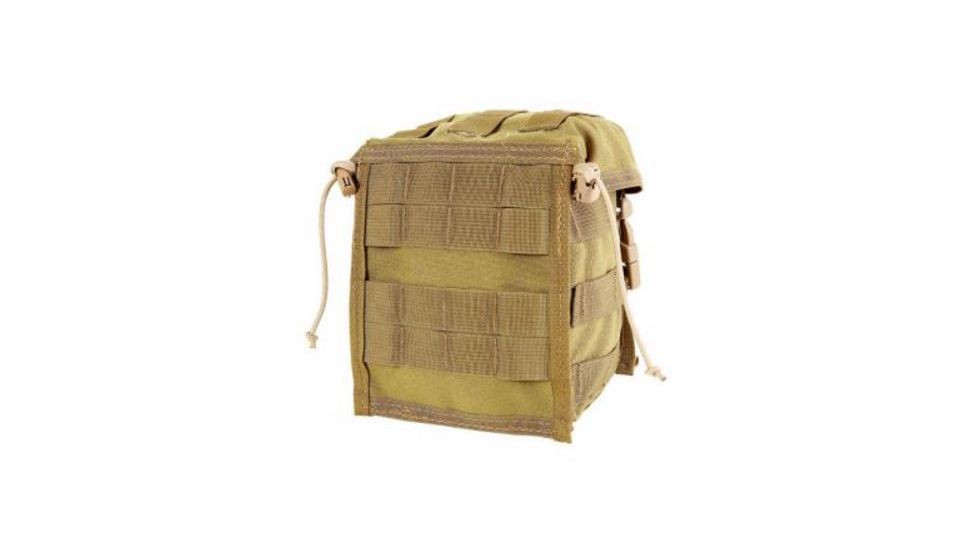 High Speed Gear HSGI Canteen 2QT MOLLE Pouch, Coyote Brown, 12CP00CB