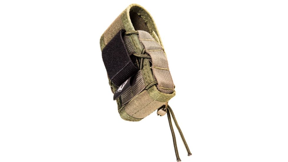 High Speed Gear Covered Handcuff Taco Belt Mount Pouch, Olive Drab 10DC00OD