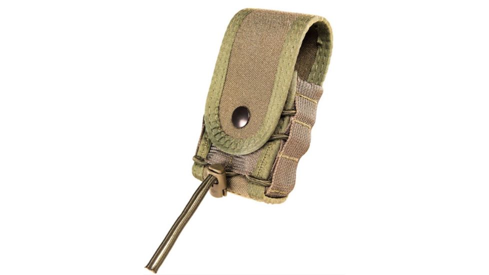 High Speed Gear Covered Handcuff Taco Belt Mount Pouch, Olive Drab 10DC00OD