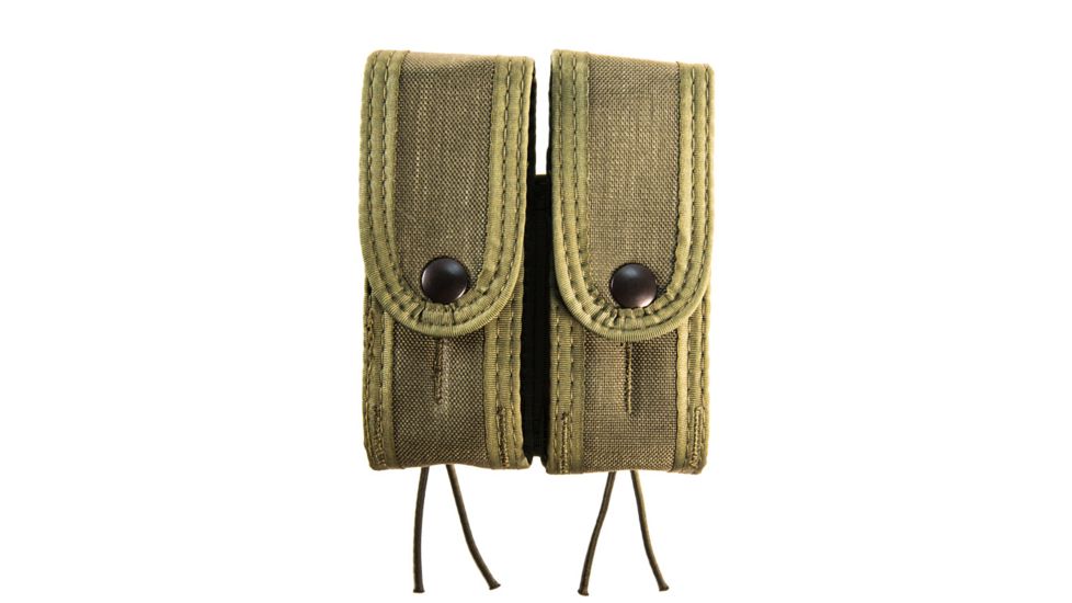 High Speed Gear HSGI Duty Double Pistol Taco Covered U-Mount Pouch, Olive Drab, 41PTC2OD