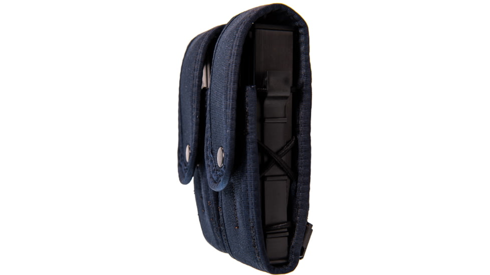 High Speed Gear HSGI Duty Double TACO-Covered Plus Pistol Magazine Pouch, LE Blue, 41PX02LE