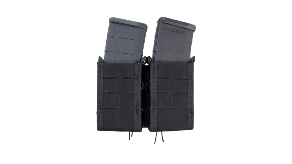 High Speed Gear Duty Double Taco Rifle U-Mount Pouch, Black, 41TA02BK