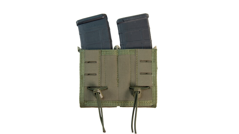 High Speed Gear Duty Double Rifle TACO U-Mount Pouch, Olive Drab, 41TA02OD
