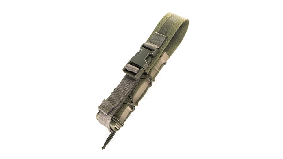 High Speed Gear Extended Pistol TACO Covered Adaptable Belt Mount, Olive Drab, 10EX10OD