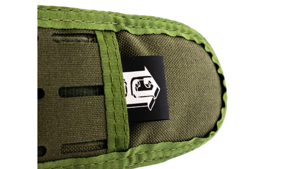 High Speed Gear Hsg, Laser Slim Grip Padded Belt, Slotted, Olive Drab, Medium, 33SLB1OD