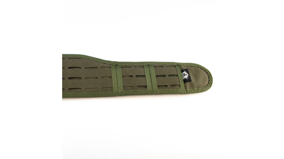 High Speed Gear Hsg, Laser Slim Grip Padded Belt, Slotted, Olive Drab, Small, 33SLB0OD