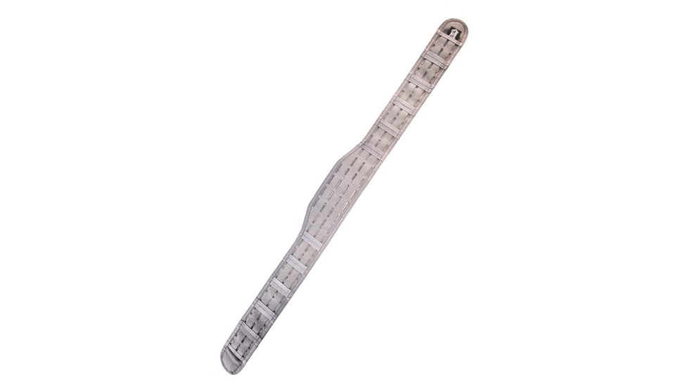 High Speed Gear Laser Slim Grip Slotted Padded Belt, Wolf Gray, Extra Large, 33SLB3WG