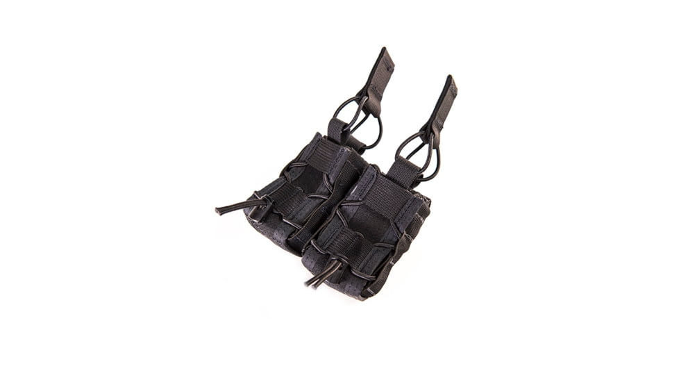 High Speed Gear HSGI 40MM Taco Single Adaptable Pouch, Double, Black, 13M412BK