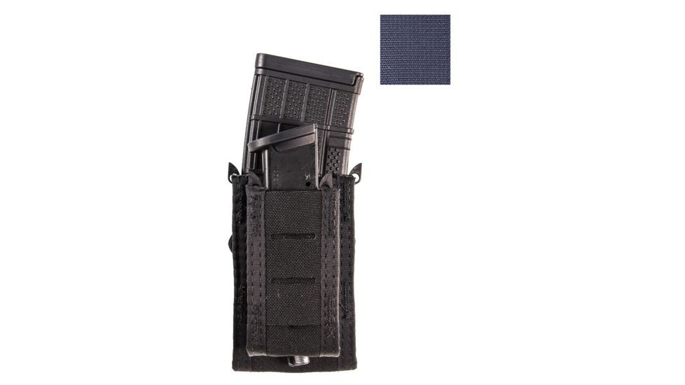 High Speed Gear HSGI Duty Double Decker Taco U-Mount Rifle/Pistol Pouch, LE Blue, 41DD00LE