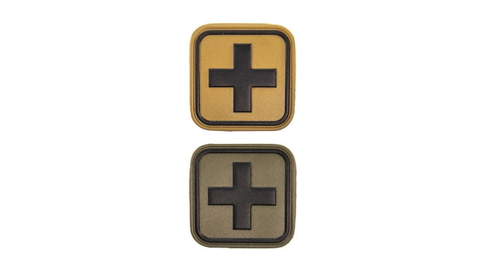 High Speed Gear HSGI Medical Patch - Medical Cross, Coyote Brown, Olive Drab