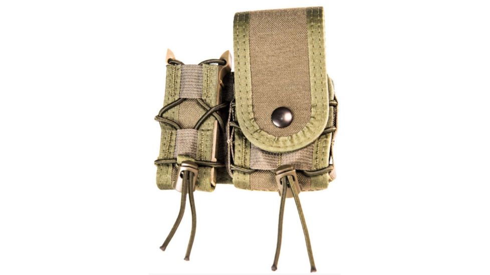 High Speed Gear Leo Taco MOLLE Covered Pouch, Olive Drab, 18PC00OD