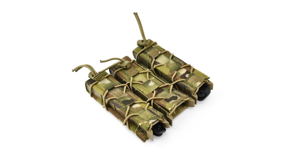 High Speed Gear Triple Extended Pistol Taco Shingle Pistol Magazine Pouch, MultiCam, 45EX00MC