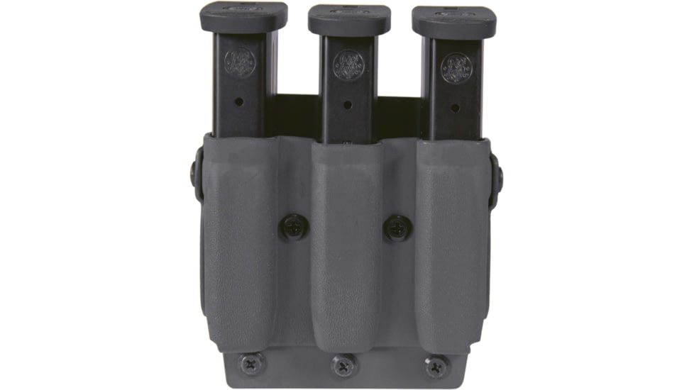 High Speed Gear Triple Mag Pouch, PLM, Walther PDP, Beretta 92, Walther PPQ, Sig P365, Springfield Hellcat, Glock 43X/48, Wolf Gray, 42P313WG