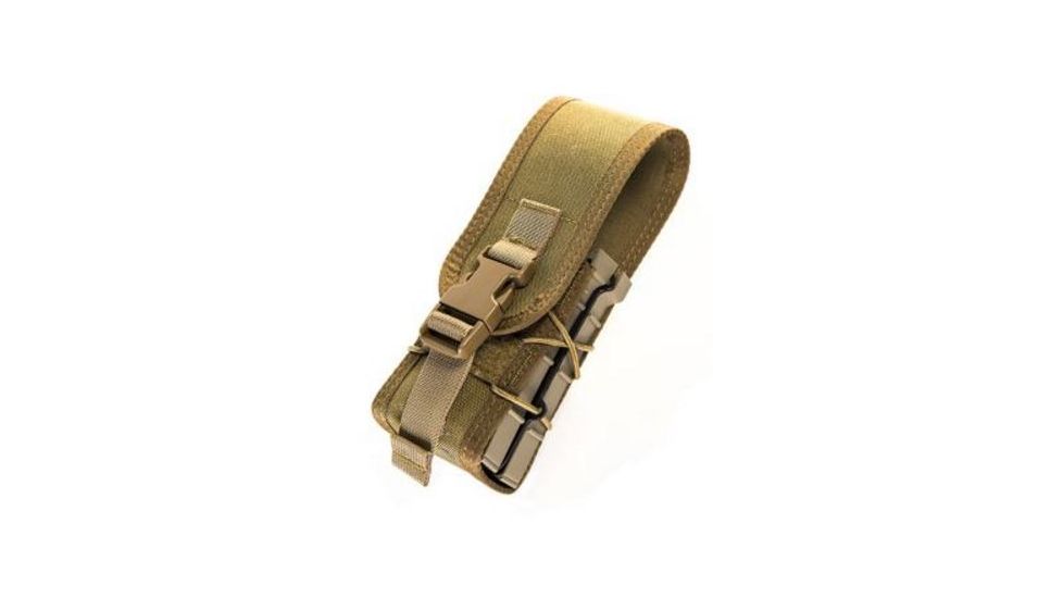 High Speed Gear HSGI X2R Taco Covered MOLLE Pouch, Coyote Brown, 182RC0CB