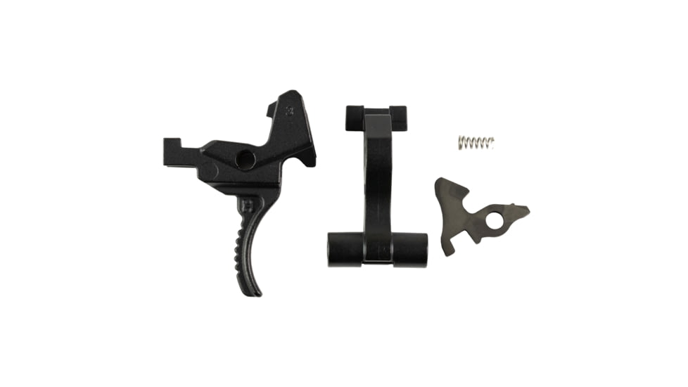 HIPERFIRE XAK T1 Tabbed Flat Single-Stage AK Trigger, 2lb Pull Weight, Black, XAKT1