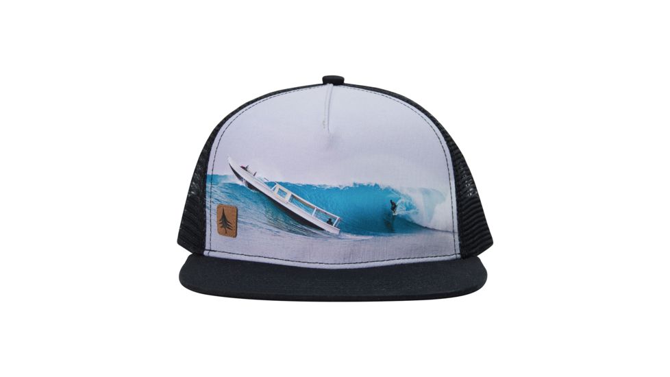 HippyTree Mens Mentawai Hat, Black, One Size, 2211-BLACK-O/S