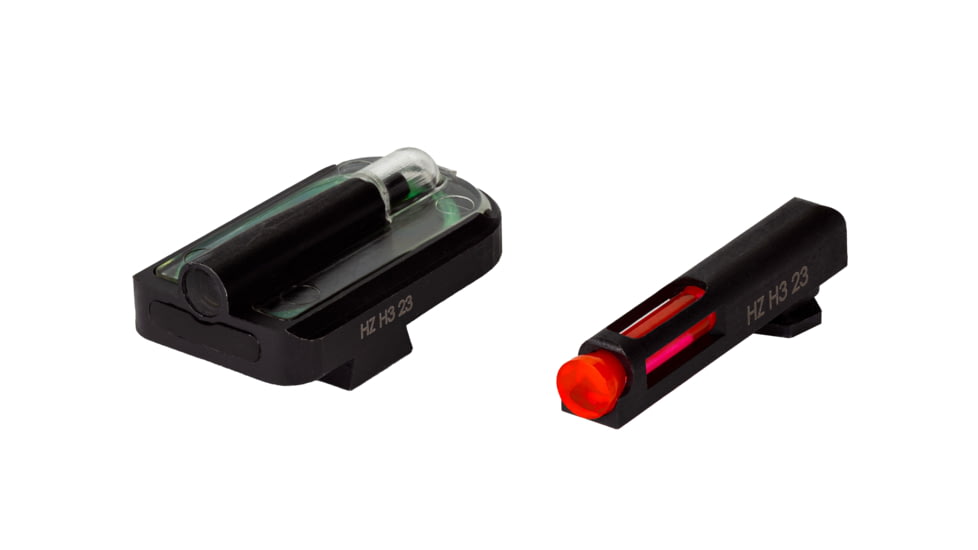 HiViz Fastdot H3 For Glock Pistols 9mm, 40 S&amp;W, .357 Sig Sight, Black, GLFD21