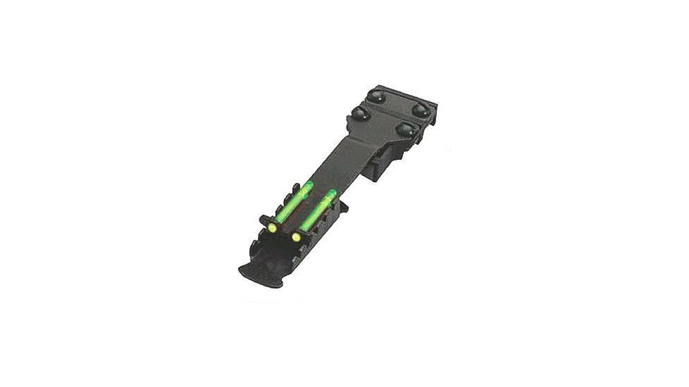 Hiviz Turkey Green Fiber Optics Shotgun Sight, Vent Rib .315-.385in TS1002