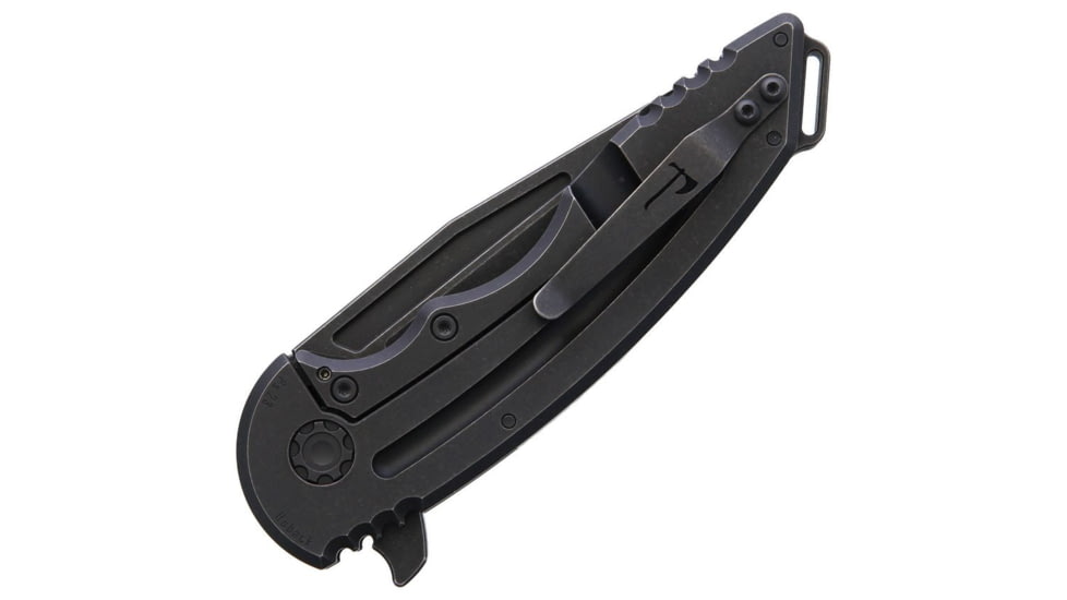 Hoback Knives Husky Framelock Titanium Black