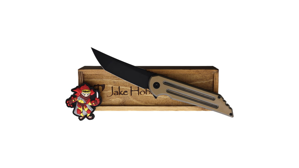 Hoback Knives Kwaiback Framelock Coyote