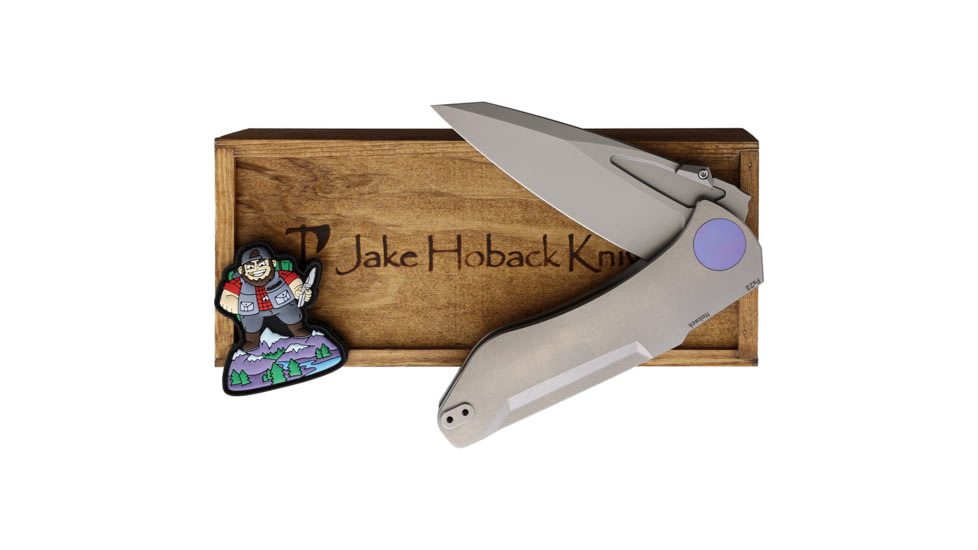 Hoback Knives Summit Framelock Purple