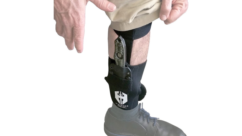 Hoffner Knives Covert Knife Calf Holster, Mount your knife sheath to the holster, CWCH