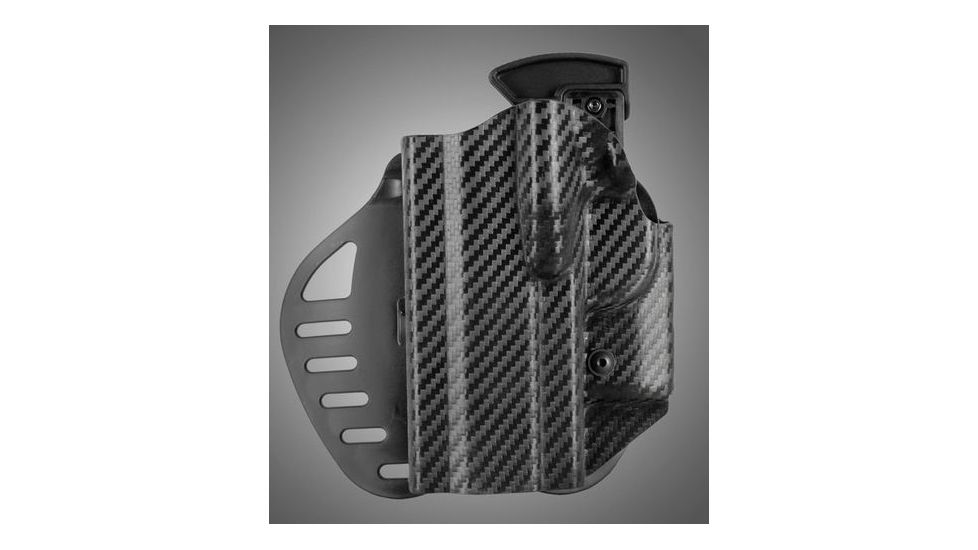 HOGUE ARS Stage 1, Carry Officer Model 1911 Left Hand Holster CF Weave, Black 52943