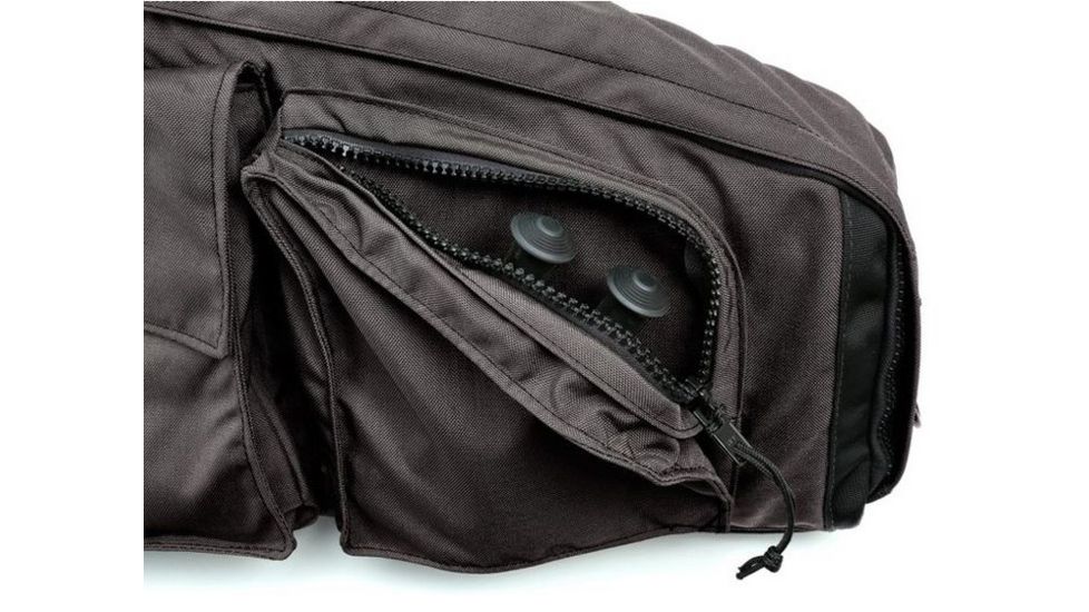HOGUE Gear Large Double Rifle Bag w/ Front Pocket and Handles, Black 10in. Tall 46in. Long 59470