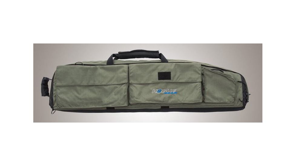 HOGUE Gear Large Double Rifle Bag w/ Front Pocket and Handles, OD Green 10in. Tall 46in. Long 59471