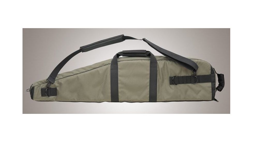 HOGUE Gear Large Single Rifle Bag w/ Front Pocket and Handles, OD Green 10in. Tall 46in. Long 59371