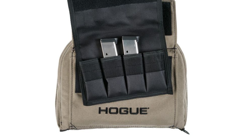 Hogue Gear Med Pistol Bag Front Pocket 4 Mag, Flat Dark Earth 59243