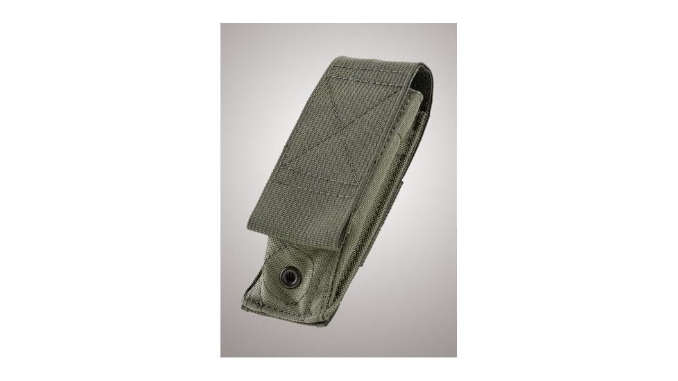HOGUE Gear Modular MOLLE Velcro Pouch, Green 5.5in. OAL 35081