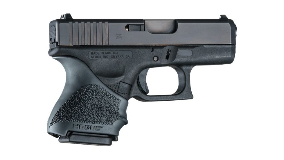Hogue HandAll Beavertail Grip Sleeve Glock 26/27, Black, 18600