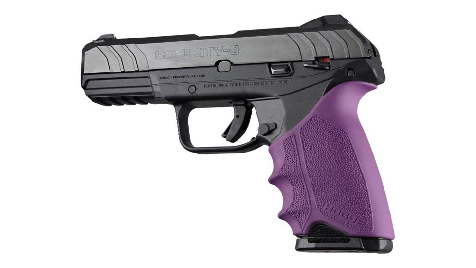 Hogue HandAll Beavertail Grip Sleeve, Ruger Security-9, Purple 17706
