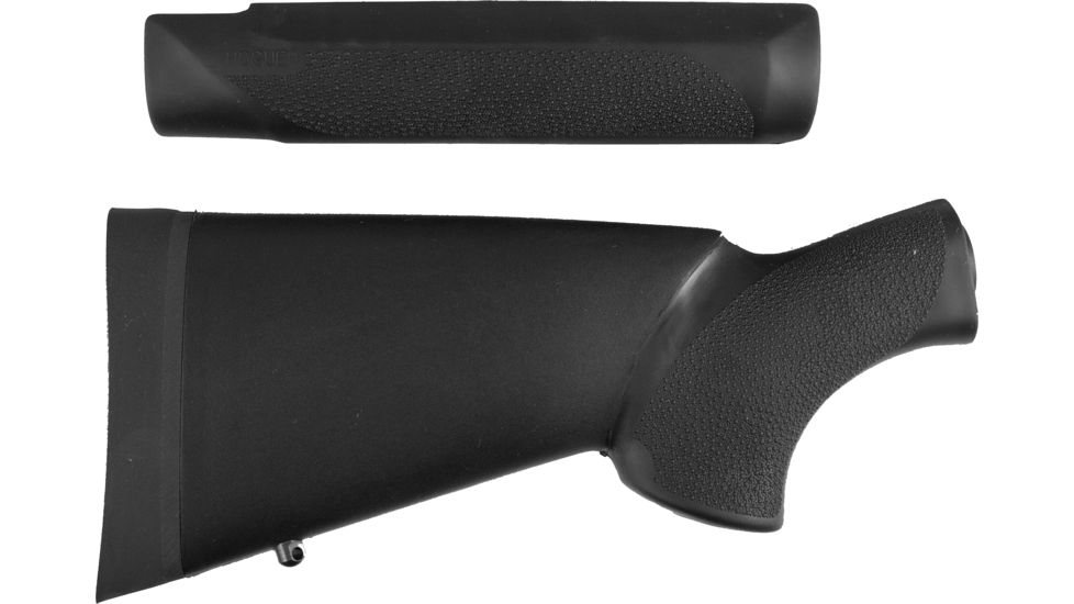 Hogue Mossberg 500 OverMolded Shotgun Stock kit with forend - 12in. L.O.P. 05032