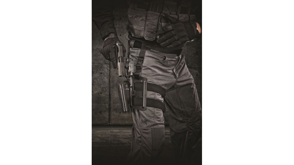 Hogue Powerspeed ARS Stage 1 CarbonFiber Weave Holster, C1, For Glock 17, 22, 31, 37, Right Hand