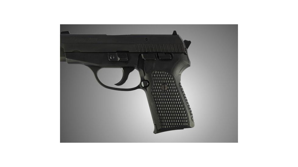 Hogue SIG Sauer P239 Piranha Grip G-10 - Solid Black 31139