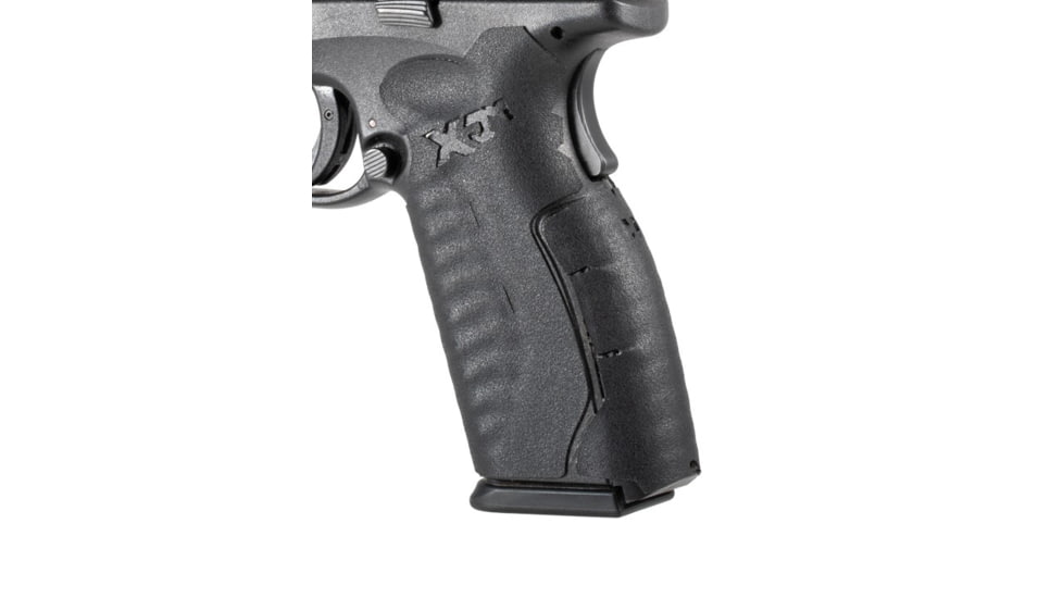 Hogue Wrapter Adhesive Pistol Grip, Springfield Armory XD-M Full Size 9mm/.357 SIG/.40 S&amp;W, Adhesive Rubber, Grain, Black, 17370