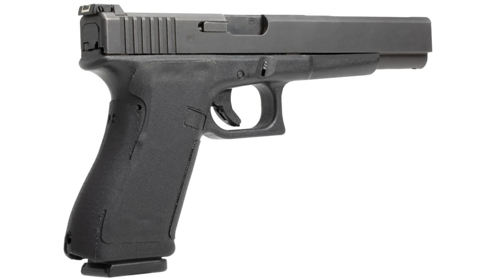 Hogue Wrapter Adhesive Grip For Glock 17, 17L, 18, 22, 24, 31, Small Frame Full Size Generation 1-2, Rubber Black, 17120