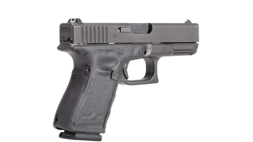 Hogue Wrapter Adhesive Grip For Glock 19, 23, 32, 38, Small Frame Compact Generation 3, Rubber Black, 17230